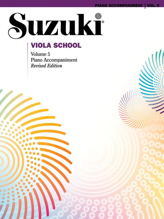 Suzuki Viola School Vol. 5 Piano Accompaniment