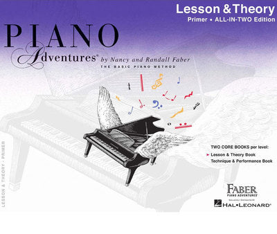 Piano Adventures Primer Level - Lesson and Theory Book (2 in 1)
