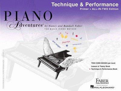 Piano Adventures Primer Level - Technique and Performance Book (2 in 1)