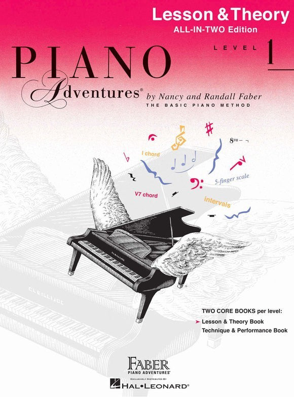 Piano Adventures Level 1 - Lesson and Theory Book (2 in 1)