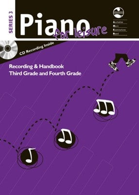 Piano For Leisure Grade 3 & 4 Series 3 CD Recording Handbook