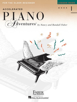 Accelerated Piano Adventures for the Older Beginner Book 1