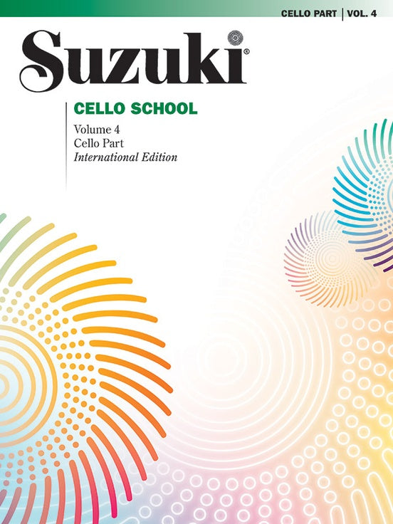 Suzuki Cello School Vol. 4