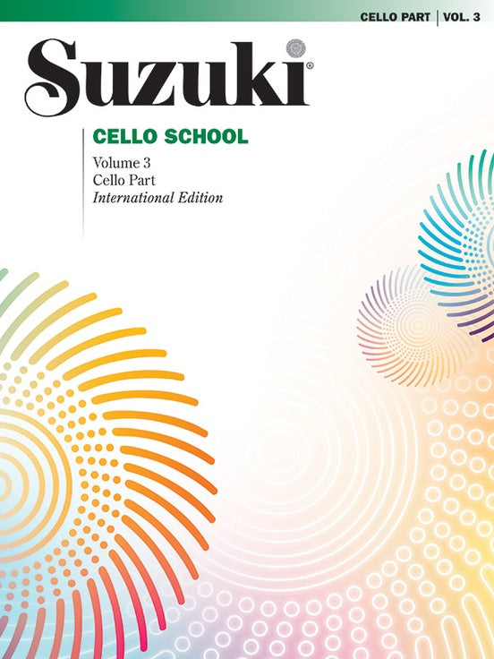 Suzuki Cello School Vol. 3