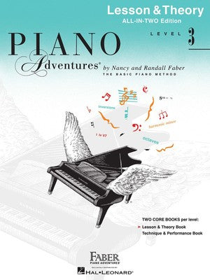 Piano Adventures Level 3 - Lesson and Theory Book 2 in 1